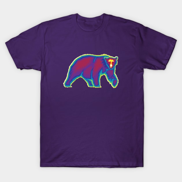 Heat Vision - Polar Bear T-Shirt by SevenHundred